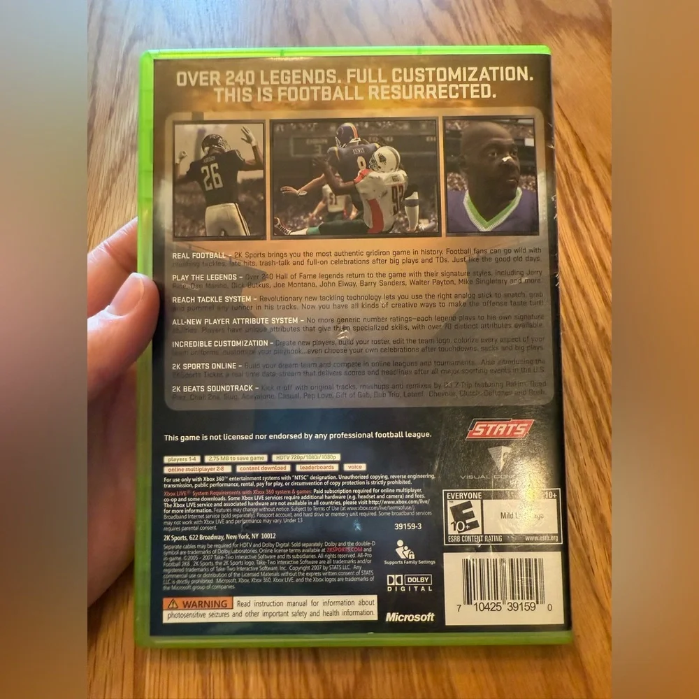 All-Pro Football 2K8 for Xbox 360